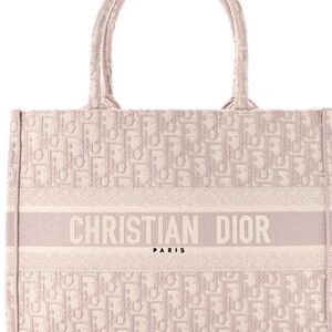 Dior Soft Pink Monogram Tote